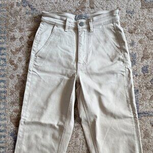 EVERLANE CROPPED KHAKIS